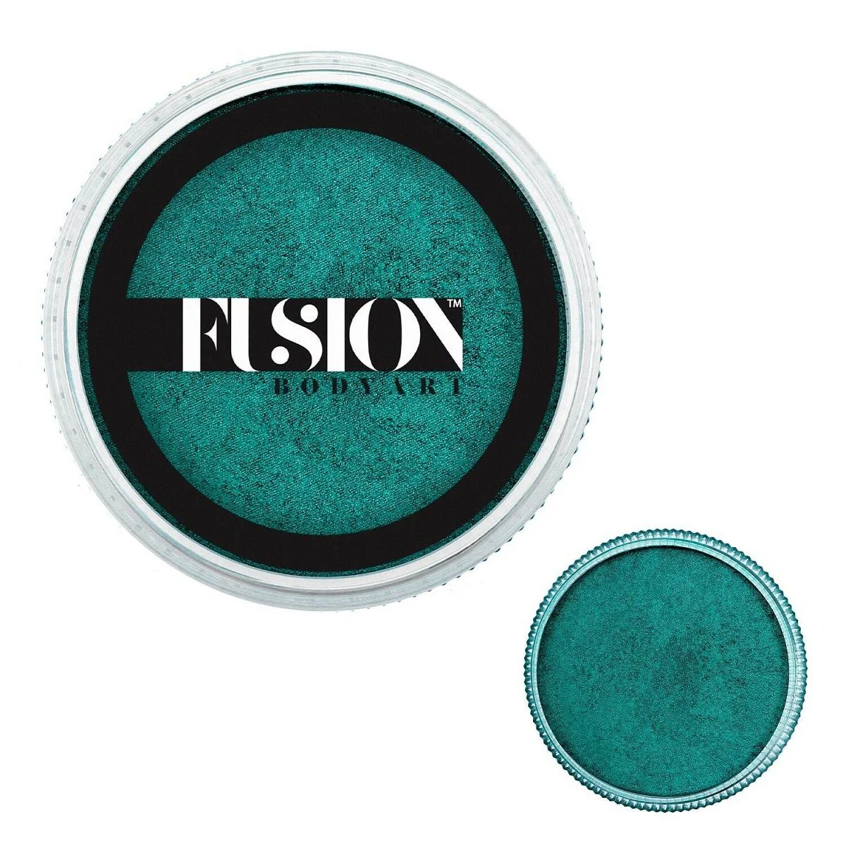 Fusion Body Art Face Paints – Pearl Mermaid Green | 25g - Image 3