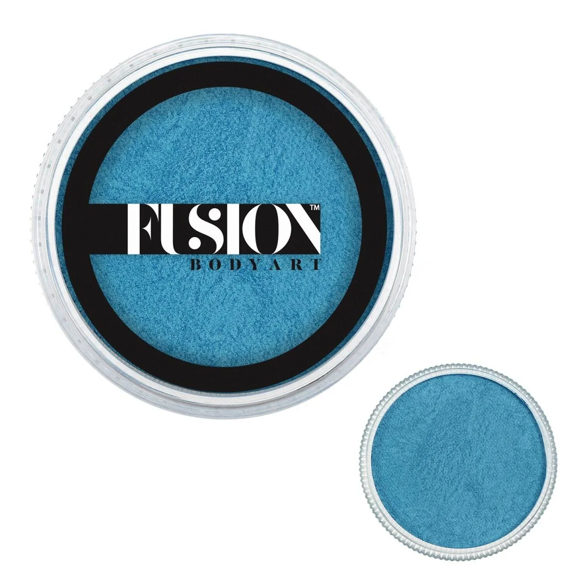 Fusion Body Art Face Paints – Pearl Winter Blue | 25g - Image 3