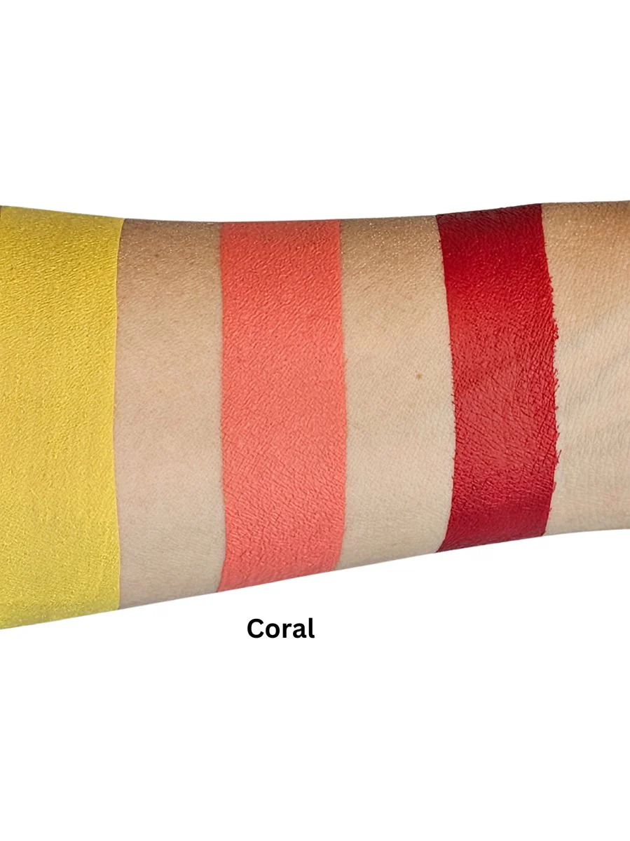 Fusion Body Art Face Paints – Prime Coral | 32g - Image 3