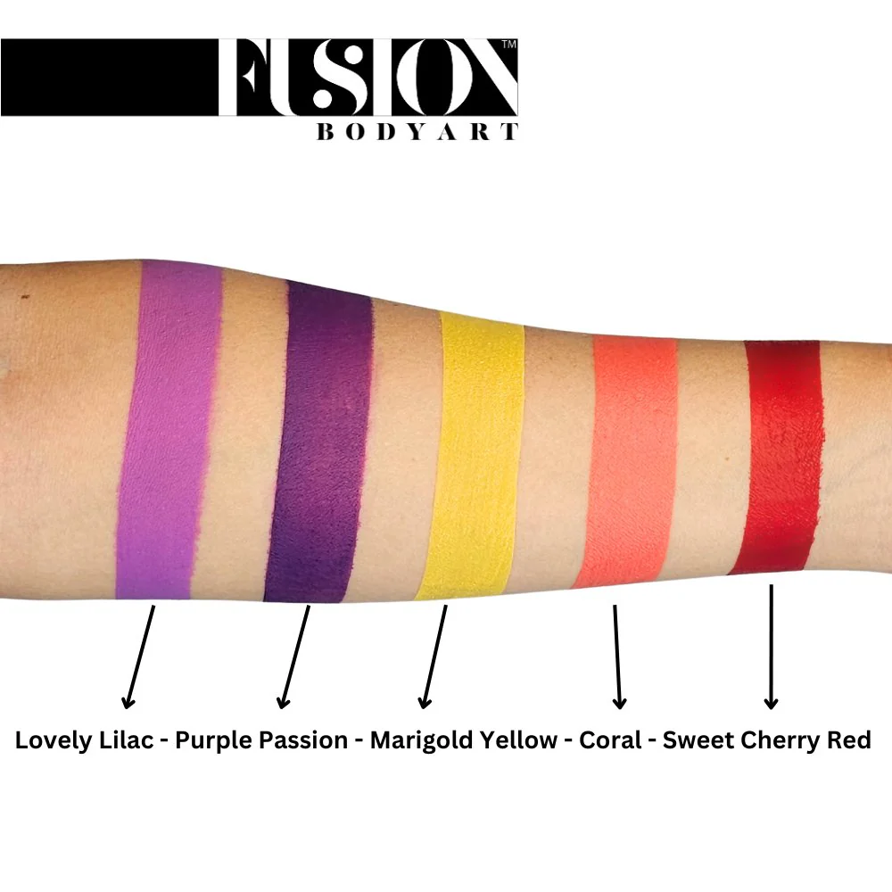 Fusion Body Art Face Paints – Prime Purple Passion | 32g - Image 4