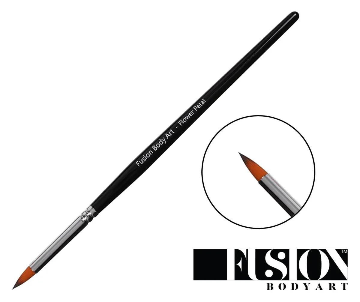 Fusion Body Art  | Professional Face Paint Brush - Flower Petal - Image 3